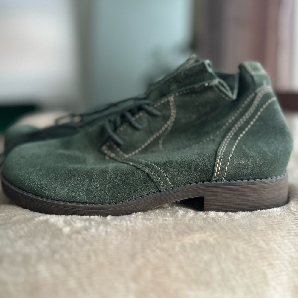 Naturalizer Youth Suede Lace Up Booties US4/EU33.5